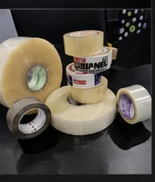 Rollos de cinta adhesiva industrial de las marcas Navitek, Tuk, 3M, Truper y Janel
