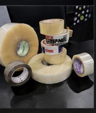 Rollos de cinta adhesiva industrial de las marcas Navitek, Tuk, 3M, Truper y Janel